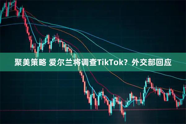 聚美策略 爱尔兰将调查TikTok？外交部回应